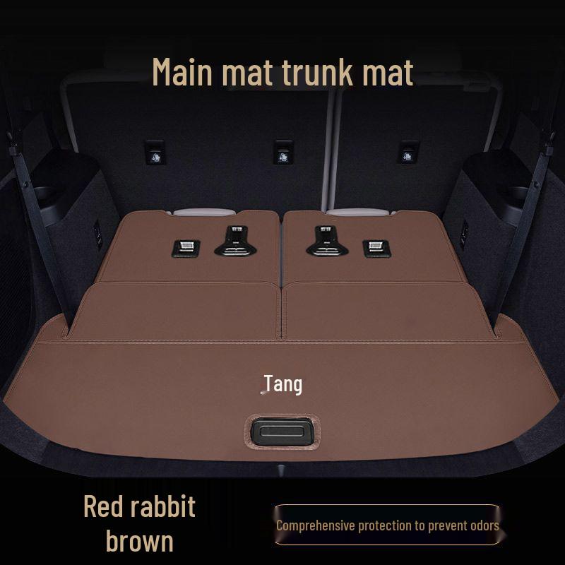 Eco-Friendly Trunk Mat for BYD Tang DM/EV/DM-i/Glory Edition - Bumper Upgrade