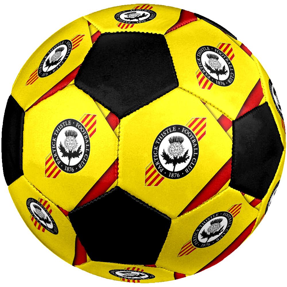 Partick Thistle F.C Soccer Ball Colorful All Ages Machine Stitched PVC Competition Ready Durable High-Bounce.SIZE5