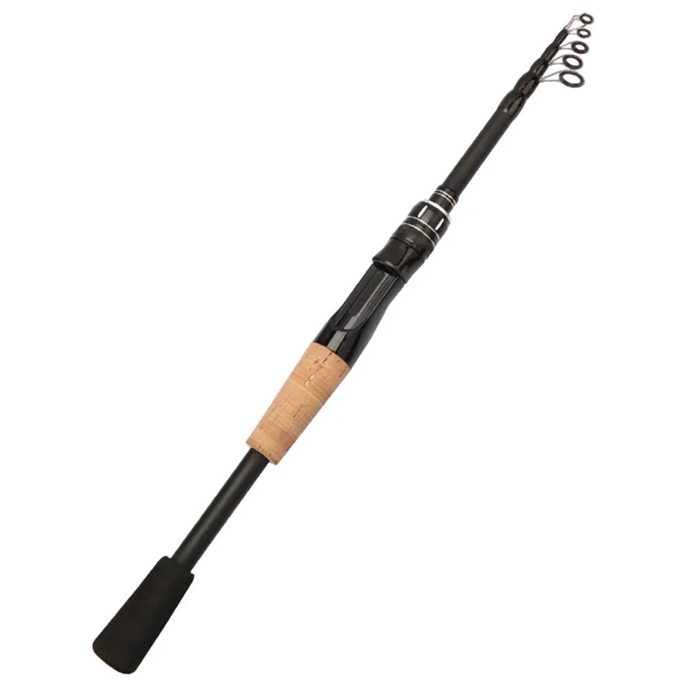 Spinning Telescopic Fishing Pole Lightweight Fishing Spinning Pole Professional Portable for Saltwater Freshwater Fishing