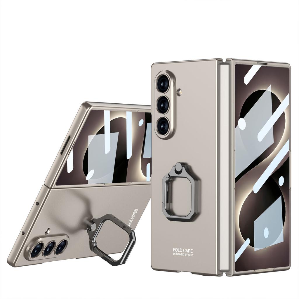 Ultradünne stoßfeste Hülle für Samsung Galaxy Z Fold 8 Ultra Äußerer Bildschirmschutz Mattes Kunststoffgehäuse für Galaxy Z Fold7 Hülle