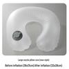 DAXTE Inflatable U-shaped Travel Pillow