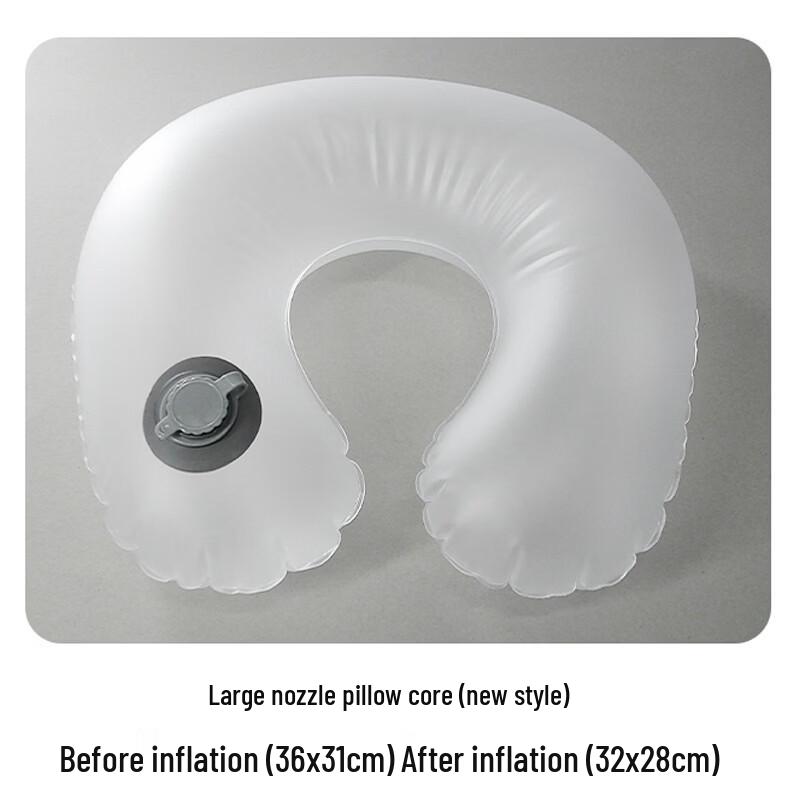 DAXTE Inflatable U-shaped Travel Pillow