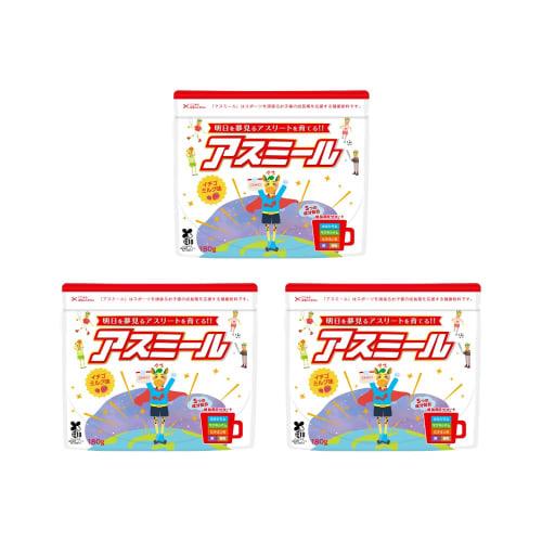 [Official Manufacturer] Asmir 3-Pack Strawberry Milk Flavor Nutritional Supplement for Children and Growth
