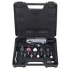 1/4in Air Die Grinder Kit Portable Pneumatic Polishing Grinding Machine Straight Handle 22000RPM
