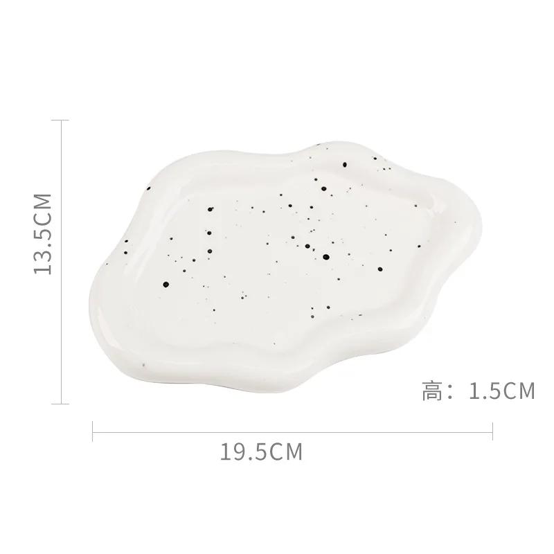 Jewelry Dish for Women Jewelry Tray Trinket Tray Dish Cloud Shape Ceramic Plate For Birthday Gifts DROPSHIPPING