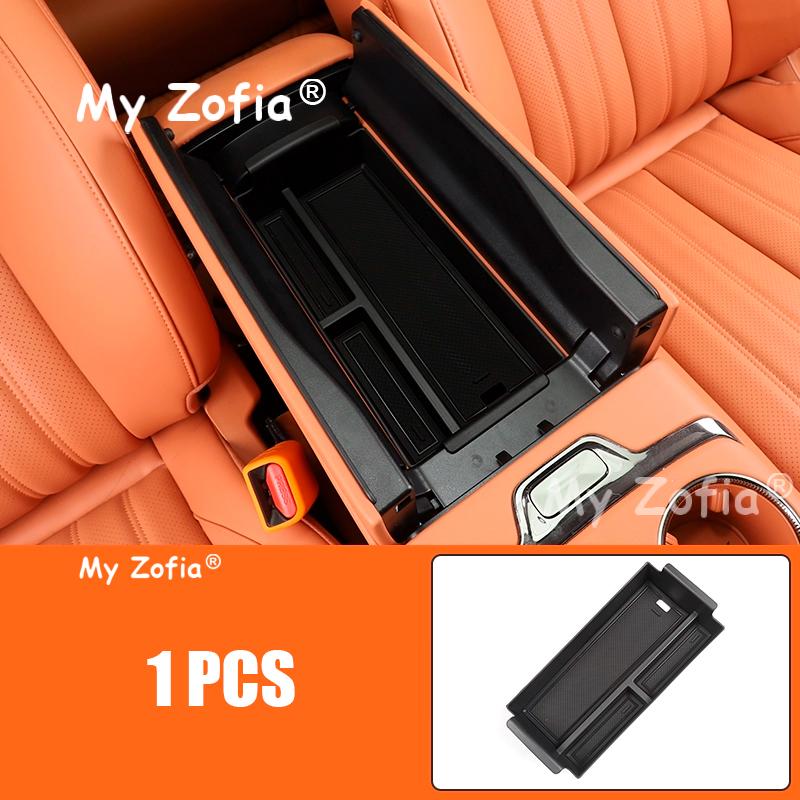 For GAC AION V 2024 2025 2026 Car Central Armrest Storage Box Container Holder Tray Wireless Charging Pad Storage Accessories