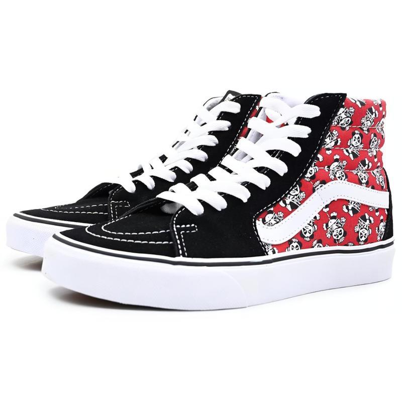 Vans SK8 HI Black/Red Vans VN0A4U3C5I2