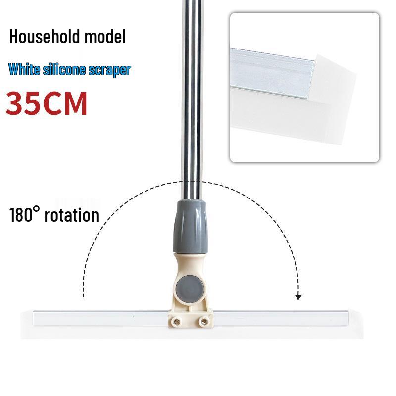 Silikonová stěrka na podlahu a sklo pro čištění koupelny a domácnosti