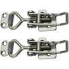 SUS304 Stainless Steel Adjustable Toggle Lock – Cabinet Door Box Handle Latch – 95/125/170mm, Heavy Duty, Quick Snap-Lock