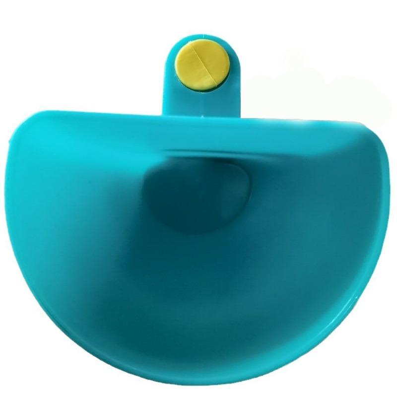 Kreative Kunststoff-Salat-Dressing-Box mit Clip-Untertasse