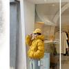Dopamine, winter, women's clothing, cotton-padded jacket, warm college style design, thin cotton-padded jacket, new for couples