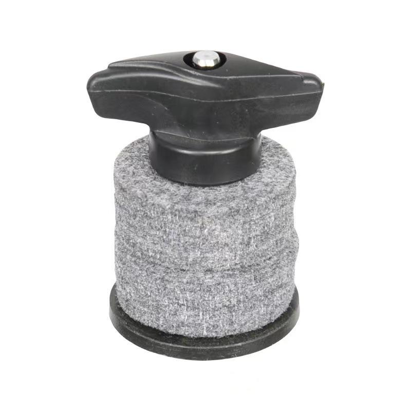 Cymbal Stand Accessory Set: Plastic Holder, Felt Pad, Fixing Screw