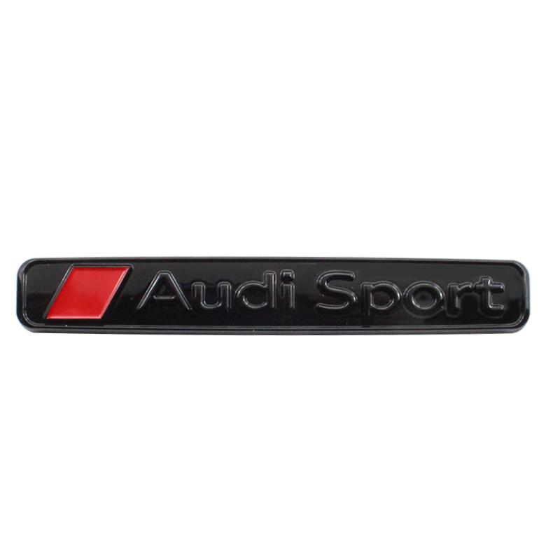 4 Ring Logo 273mm 192mm ABS Car Styling For B RS6 2016-2020 Hood Front Bonnet Grill Rear Trunk Emblem Badge Sticker Accessory