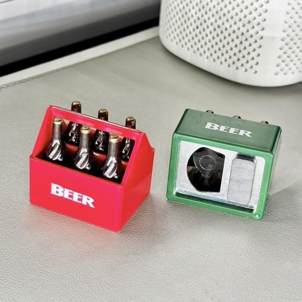 Plastic Beer Box Shape Beverage Opener Dozen Of Beer Box Shape Magnetic Refrigerator Sticker Bar
