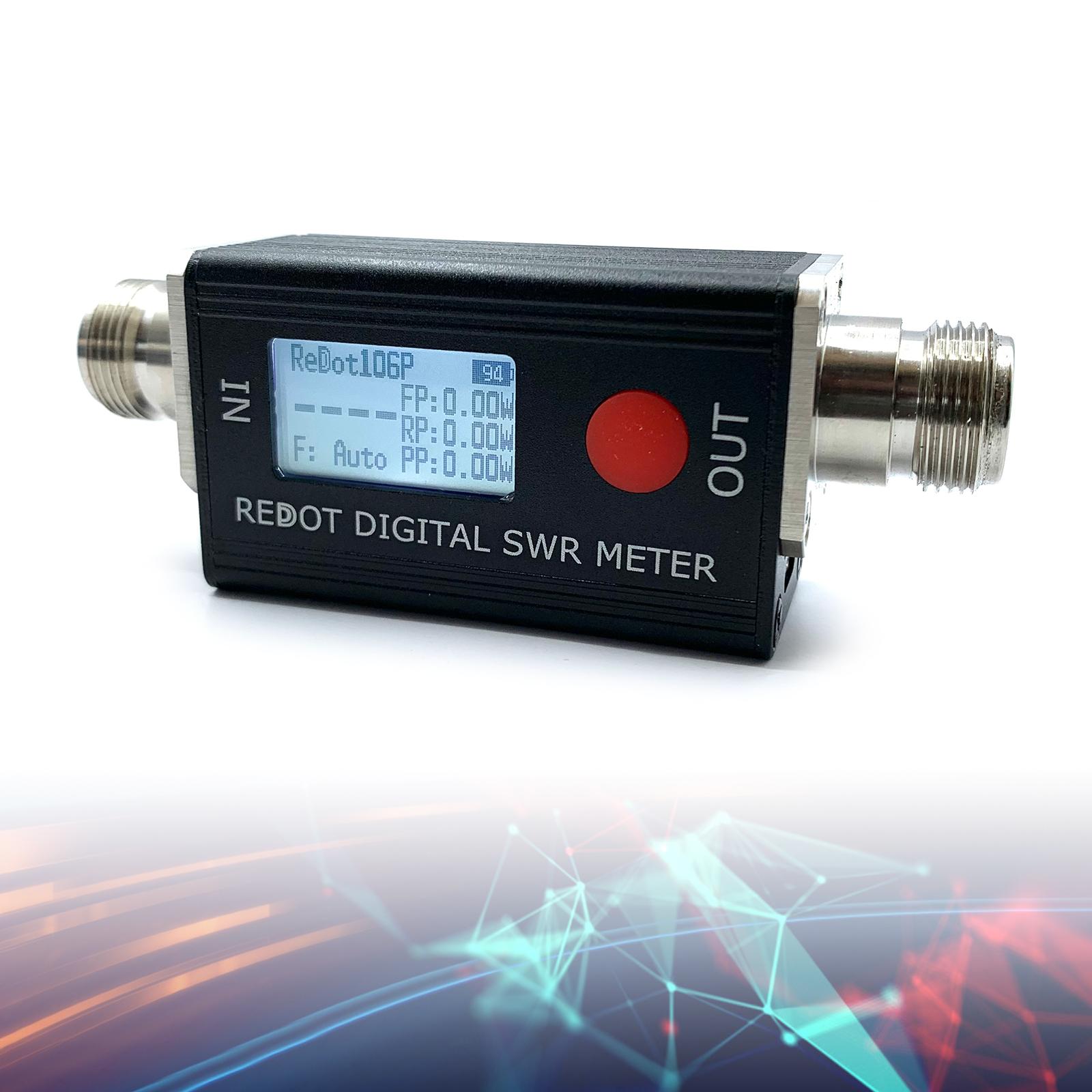 

Цифровой ЖК-дисплей КСВ/ваттметр VHF/UHF 80-999 МГц 120 Вт для двухсторонней радиосвязи Мощность и КСВ-метр Коротковолновый измеритель мощности