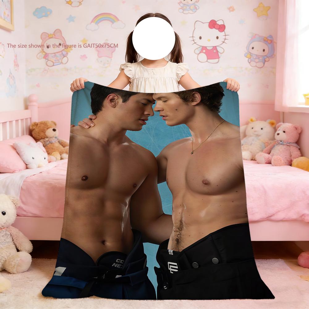 Heated Rivalry TV 81 24 Blanket For Soft Throw Blanket for Picnic Bed Sofa Home Bedroom Cozy Warm Comfortable