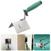 90 Degree Home Renovation Drywall Corner Tool Professional Repairing Corner Mudding Tool Stainless Steel Putty Scraper