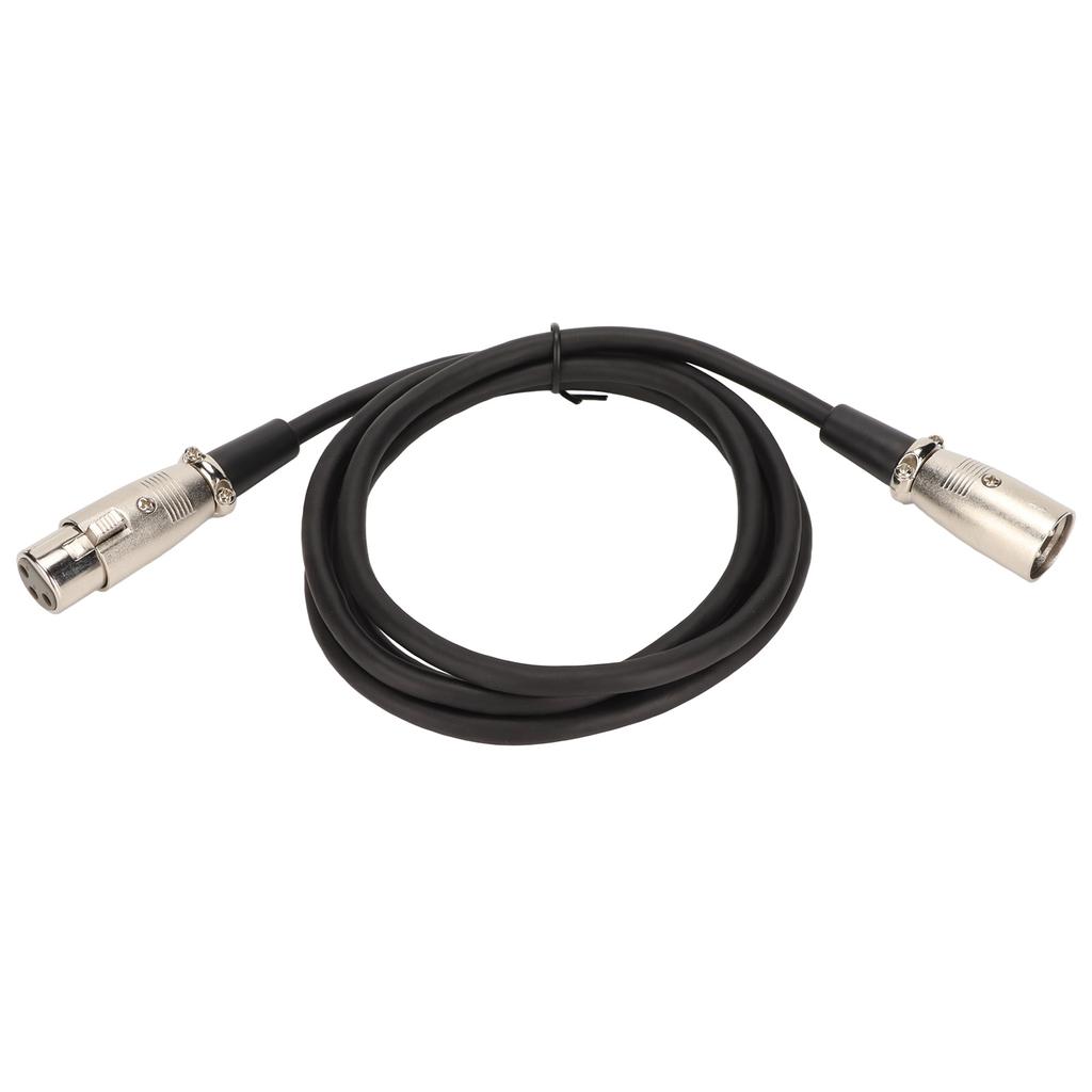 XLR Male To Female Cable 3 Pin Lossless Noiseless HiFi Sound XLR Sound Cord for Microphone Speaker