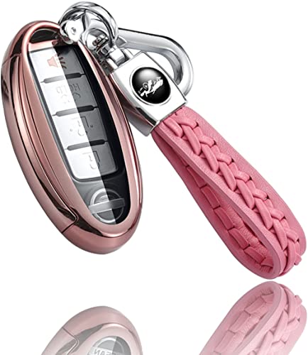 

Yoshinari NISSAN Infiniti Чехол для смарт-ключа Держатель для ключей для Nissan Days Serena X-Trail Elgrand Skyline Note Cube Juke и т.д.. Роскошный чехол для ключей Стильный St