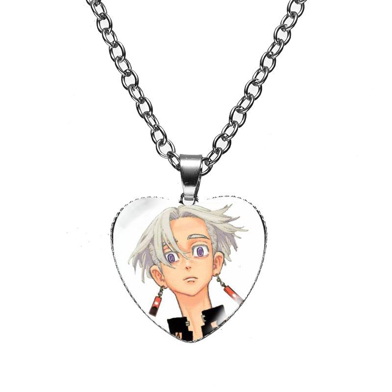 

Ожерелье в виде сердца Мстителей Токио Токио Мстители Ханагаки Будо персонаж косплэй стеклянный круглый кулон мужские ювелирные изделия в стиле аниме China