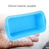 2PCS Large Ice Block Molds Reusable Silicone Ice Tray Freezer Ice Container for Ice Bath Refrigerator Blue