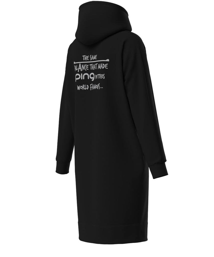 Sweatkleid Golf SS [Pin Apparel] Damen (Setup-Ziel) / / 622-4224802 010_Schwarz