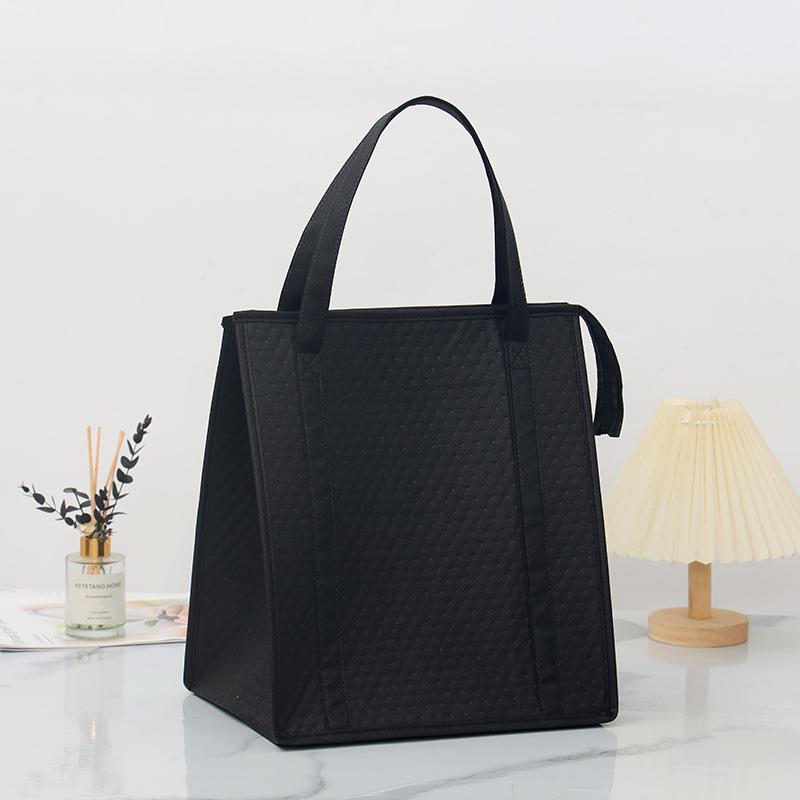 Große Wiederverwendbare Einkaufstasche Kühltasche Isoliert Lebensmittel Picknick Camping Faltbare Tasche