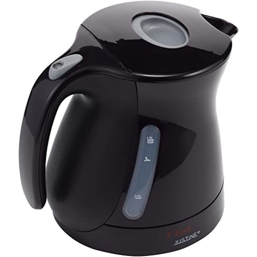 Electric Kettle 1.2L Justin Plus Cacao Black Water Boiler KO3408JP