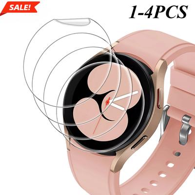 1-4PCS Screen Protector For Samsung Galaxy Watch 6 40 44 Mm Classic 43mm 47mm Hydrogel Film Accessories Galaxy Watch 6 Not Glass