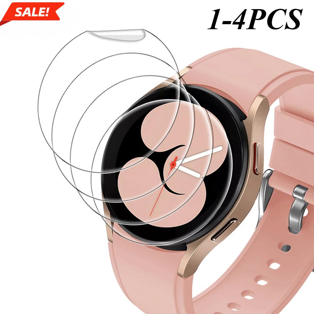 1-4KS Chránič obrazovky Pro Samsung Galaxy Watch 6 40 44 mm Classic 43mm 47mm Hydrogelová fólie Příslušenství Galaxy Watch 6 Ne sklo