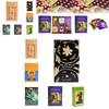 Premium Copper Paper Green Glyphs Lenormand Tarot Cards For Insightful Readings