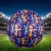 Five Nights At Freddy's Print Size 5 Soccer Ball, PU Wear Resistant Football for Match Training and Daily Practice, Birthday Gift for Soccer Fans
