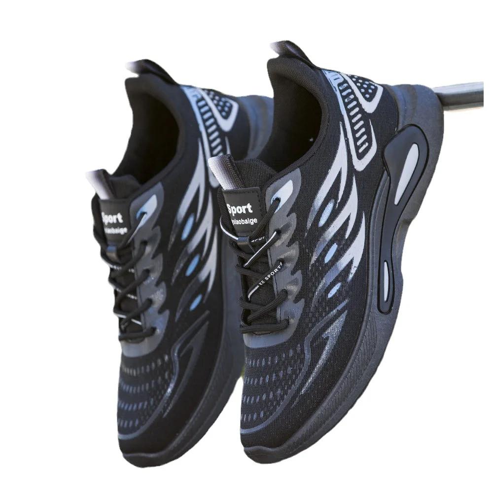 Men's Shoes  New Fashion and Trendy Mesh Sports and Casual Shoes Student Soft Sole Comfortable Running Shoes