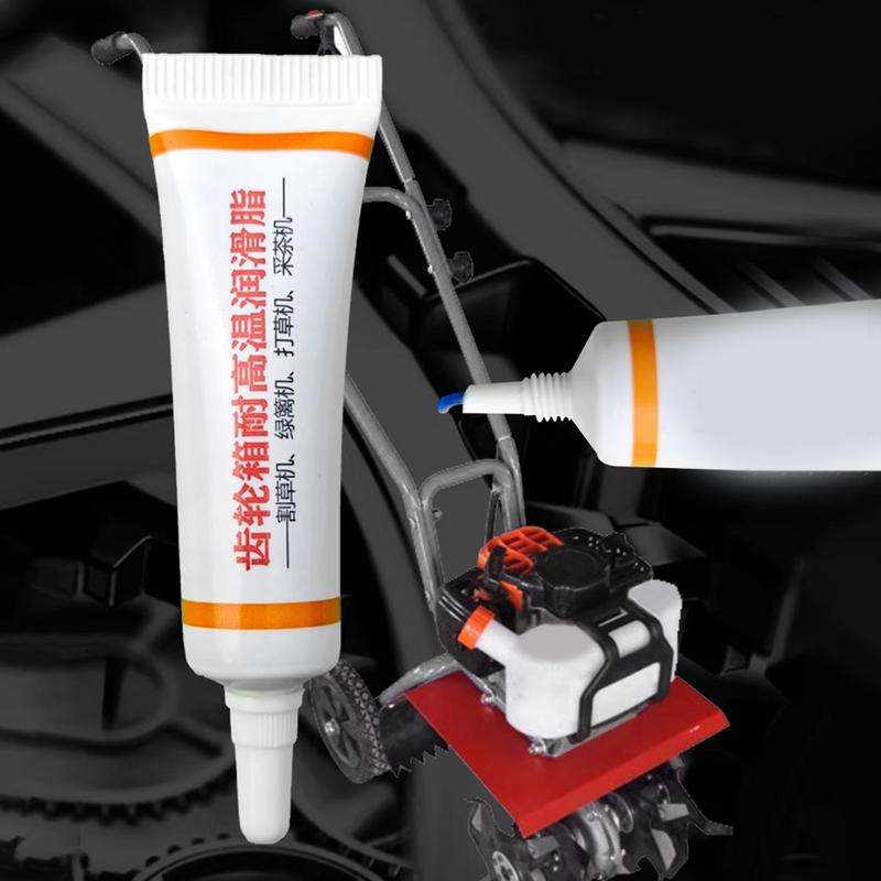 Trimmer Lubricant 5 Pieces Long-Lasting Lawn Mower Grease Threaded Nozzle Lubricating Oil Long-Lasting Garden Tool Accessories