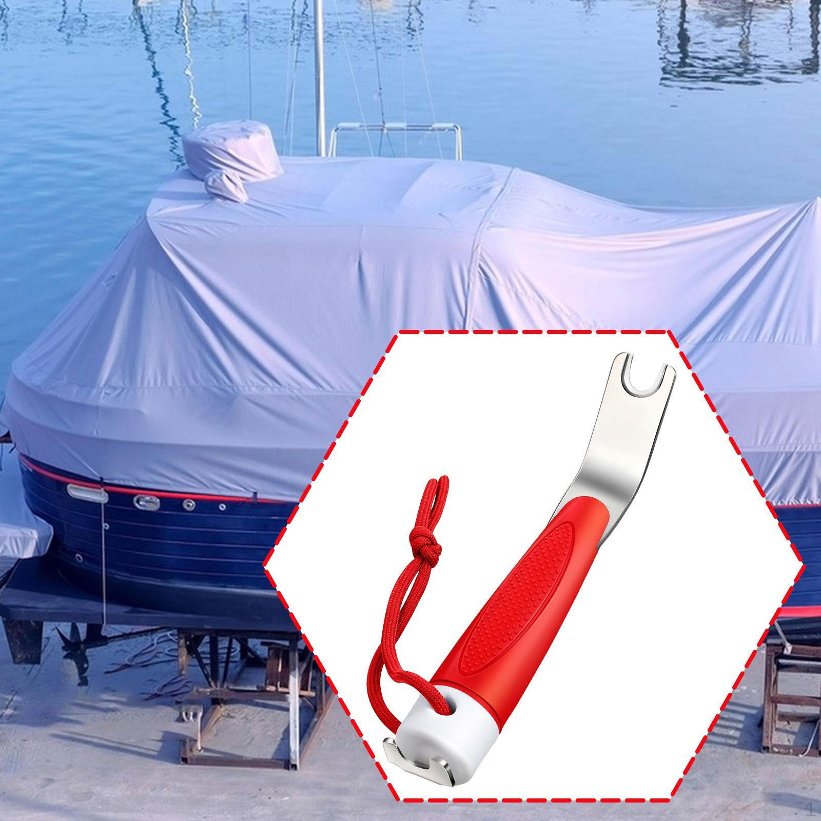 

Snap Tool for Boat Covers Cover Release Furniture Boaters from Tearing Clothing красный