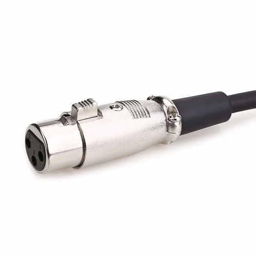 NANYI Canon Cable, XLR Cable 2M (Female to Male) XLR Microphone Cable for Microphones or Professional Recording Mixing (Female to Male, 2 Meters)