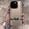 Fashion Lace Black Laser Phone Case For Samsung Galaxy S26 A16 A26 A24 A36 A35 A56 A55 A54 S25 FE S24 Ultra S23 Plus S22 Cover