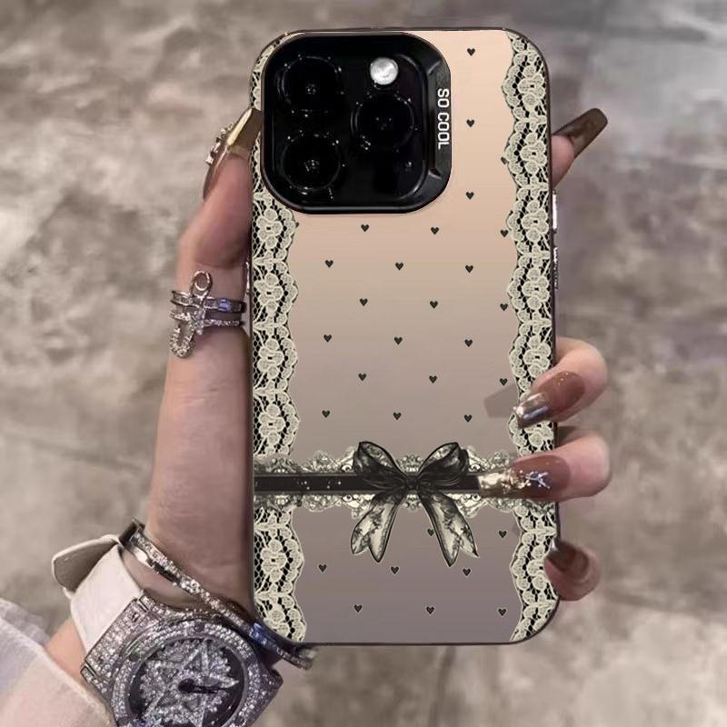 

Модный Черный Кружевной Лазерный Чехол Для Телефона Для Xiaomi Mi 11 Lite 5G 14 13 12 15T 14T 13T 12T Xiaomi Poco F7 F6 M6 X6 X5 X7 Pro F5 Чехол Xiaomi 15T