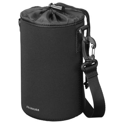 HAKUBA Estojo de lentes de reposição Slim Fit 02 Bolsa de lentes 110-180 Preto KLP-S02-1118