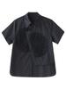Xitao Irregular Casual Asymmetric Shirt HQQ2431
