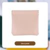 Waterproof PU Leather Makeup Bag with Automatic Snap Closure