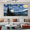 Van Gogh Starry Sky Paintings Works Print On Canvas Poster Decorative Pictures for Living Room Mural