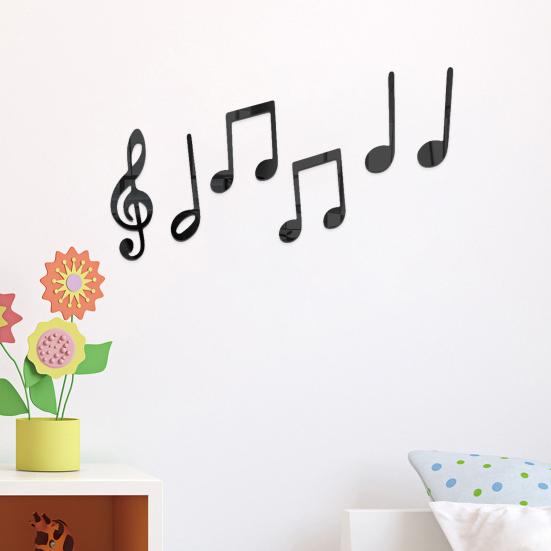 Durable Mirror Sticker Three-dimensional Long-lasting Ornamental