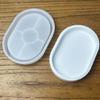 Kerzenhalter Gussformen Harzformen DIY Ovaler Kerzenhalter Silikonform