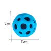 2Pcs Loch Ball Weichen Hüpfball Anti-fallen Mond Form Porösen Hüpfball Kinder Indoor Outdoor Spielzeug