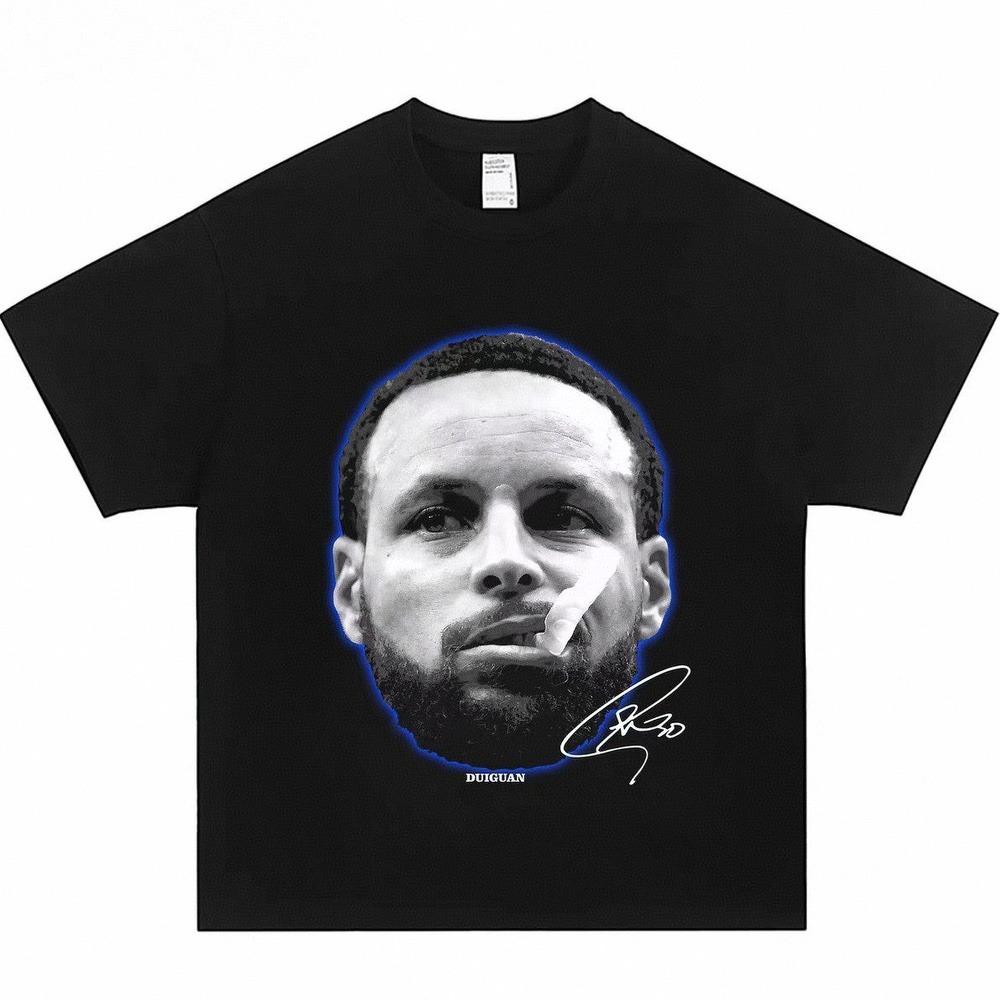 Stephen Curry Porträt T-Shirt