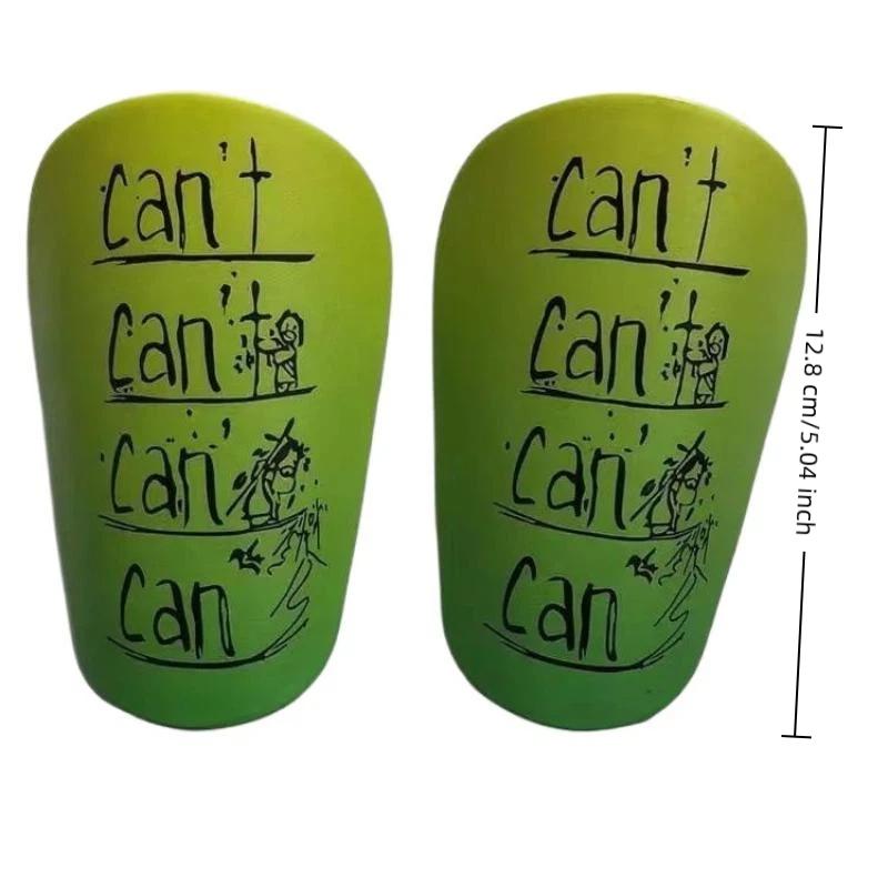 1 par de mini caneleiras de futebol, protetor de perna resistente ao desgaste e com absorção de choque, leve e portátil para treinamento de futebol