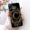 For Xiaomi Poco F6 Case Retro Crown Letters Soft Silicone Couple Phone Cases For Xiaomi Redmi Turbo 3 Fundas Note 13 Turbo Shell
