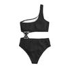 Fashion Women's Sexy Color Backless Temperament Beachwear Bikini Swimsuit