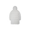 MLB New York Yankees Long Hooded Down Jacket Unisex Outerwear Light-Gray 3ADJJ0616-50GRL